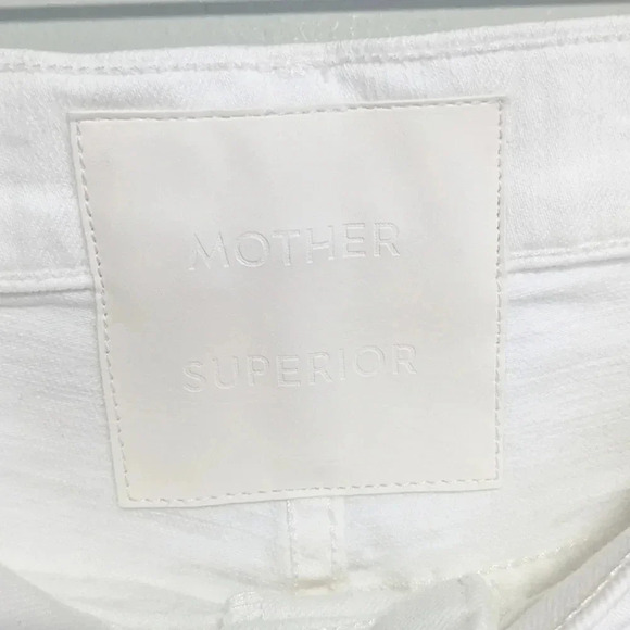 MOTHER SUPERIOR The Ditcher Crop Jean in Totally Innocent - Picture 3 of 10